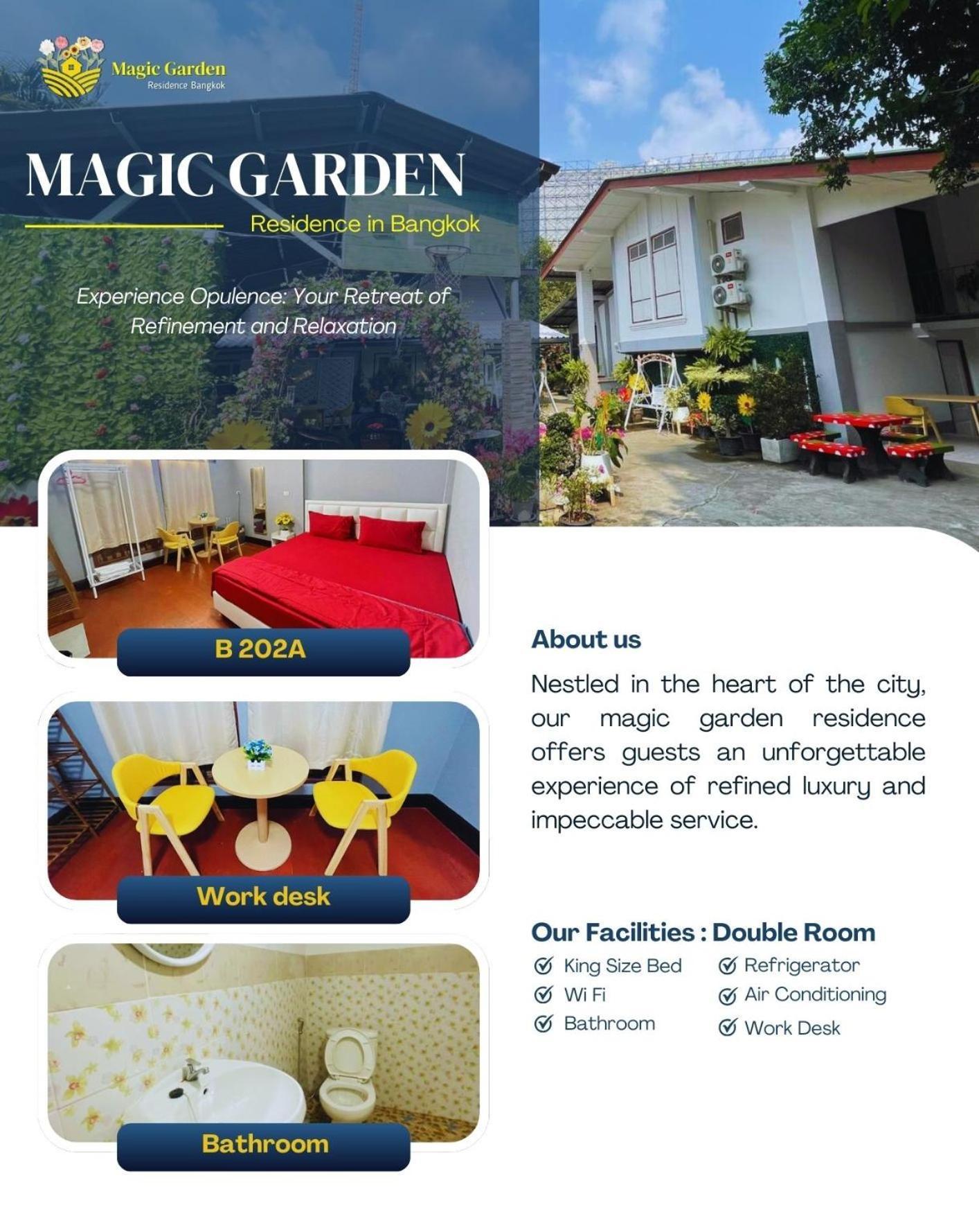 Magic Garden Residence Μπανγκόκ Εξωτερικό φωτογραφία