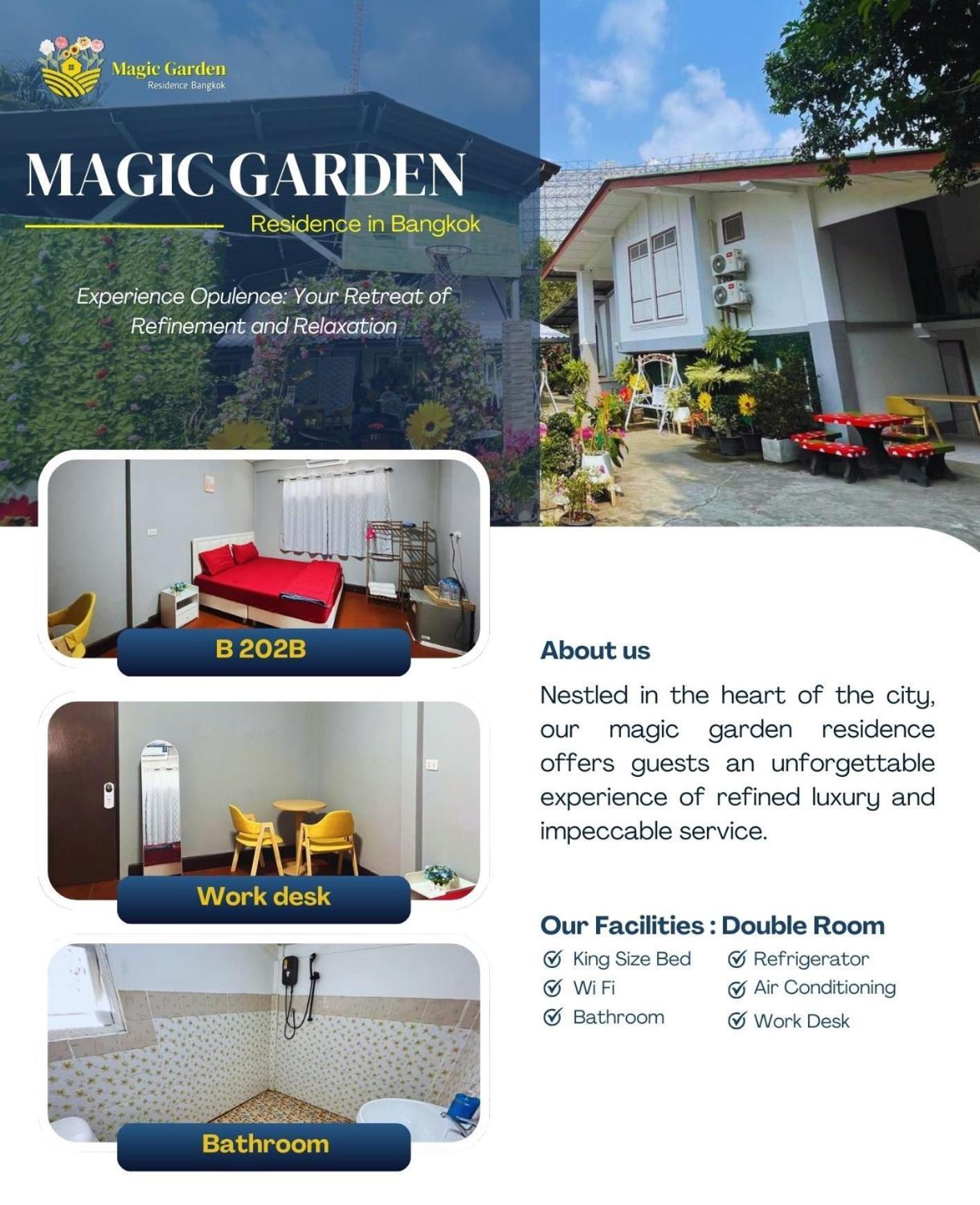 Magic Garden Residence Μπανγκόκ Εξωτερικό φωτογραφία