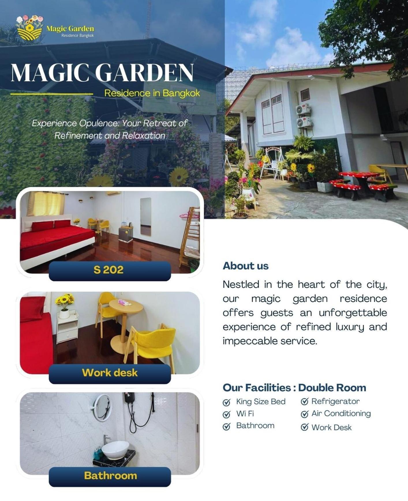 Magic Garden Residence Μπανγκόκ Εξωτερικό φωτογραφία